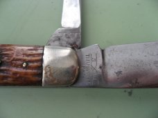 SCHATT & MORGAN PRE 1930 WORM GROOVE BONE EASY OPEN JACK SCHATT & MORGAN PRE 1930 WORM GROOVE BONE EASY OPEN JACK