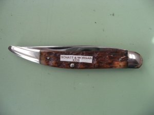 SCHATT & MORGAN PRE 1930 PICKBONE TOOTHPICK
