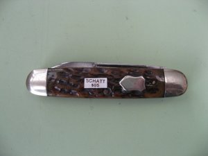 SCHATT & MORGAN PRE 1930 PICKBONE SMALL CIGAR