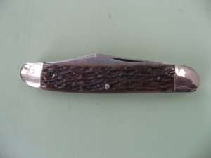 SCHATT & MORGAN PRE 1930 3 BLADE PICKBONE KNIFE