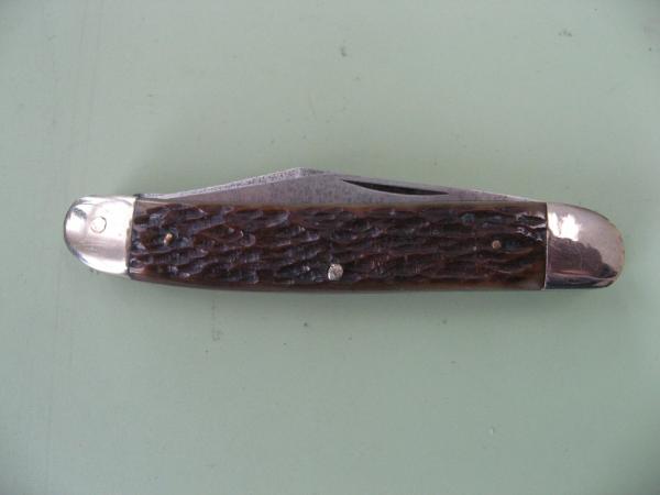 SCHATT & MORGAN PRE 1930 3 BLADE PICKBONE KNIFE SCHATT & MORGAN PRE 1930 3 BLADE PICKBONE KNIFE