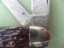 SCHATT & MORGAN PRE 1930 3 BLADE PICKBONE KNIFE SCHATT & MORGAN PRE 1930 3 BLADE PICKBONE KNIFE