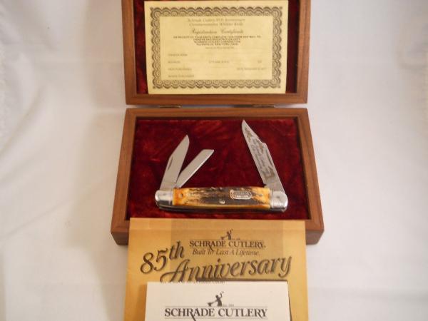 Schrade 85th Anniversary Whittler USA Mint