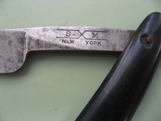 SCHATT & MORGAN PRE 1930 LOT OF 3 STRAIGHT RAZORS SCHATT & MORGAN PRE 1930 LOT OF 3 STRAIGHT RAZORS