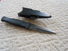Older Gerber Dirk Hunter Knife and Original Sheath.