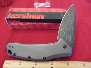 Kershaw Damascus Link Model # 1776 GRYDAM