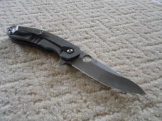 Never Used Spyderco Carbon Fiber/Titanium Handle knife