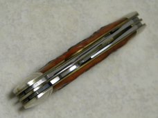 Schatt & Morgan Mahogany Hanover Bone 0442SK Camp Scout Utility Knife in Box c.2004
