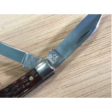 Case XX Vintage Tadpole 6229 1/2 Bone Handle Mint, FACTORY EDGE Case XX Vintage Tadpole 6229 1/2 Bone Handle Mint, FACTORY EDGE