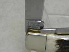 Hen and Rooster Bertram Cutlery Solingen Germany Stag 312-DS/CH Coon Hunter Trapper Knife in Box Hen and Rooster Bertram Cutlery Solingen Germany Stag 312-DS/CH Coon Hunter Trapper Knife in Box
