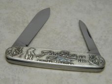 John Primble Belknap Inc. USA J-P-AW4 American Wildlife Series Knife in Box - 1 of 1000