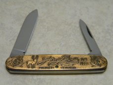 John Primble Belknap Inc. USA J-P-AW3 American Wildlife Series Knife in Box - 1 of 1000