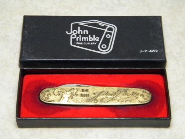 John Primble Belknap Inc. USA J-P-AW2 American Wildlife Series Knife in Box - 1 of 1000