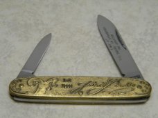 John Primble Belknap Inc. USA J-P-AW2 American Wildlife Series Knife in Box - 1 of 1000