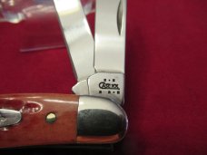 Case XX 2003 Pocket Worn Red Bone Stockman Pattern # 6318 SS 