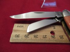 Case XX 2003 Pocket Worn Red Bone Stockman Pattern # 6318 SS 