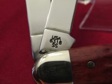 Case XX 2003 Pocket Worn Red Bone Stockman Pattern # 6318 SS 
