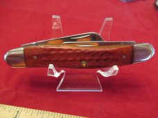 Case XX 2003 Pocket Worn Red Bone Stockman Pattern # 6318 SS 