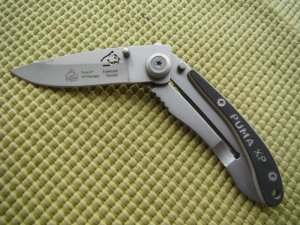 Puma XP Framelock Folding Tactical Knife