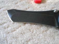 Mint "The Norseman" Blue Handle "HE" High End Custom Knife