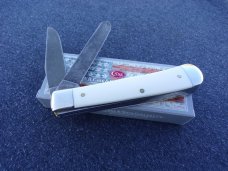 CASE XX DAMASCUS EXOTIC ELEPHANT IVORY TRAPPER