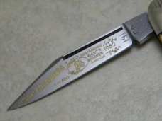 Fight'n Rooster Germany Stag Lockback Whittler Knife - Fight'n Rooster Cutlery Club Founders c.1982 Fight'n Rooster Germany Stag Lockback Whittler Knife - Fight'n Rooster Cutlery Club Founders c.1982
