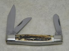 Fight'n Rooster Frank Buster Celebrated Cutlery Germany Stag Stockman Knife Fight'n Rooster Frank Buster Celebrated Cutlery Germany Stag Stockman Knife