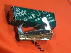 Hubertus - Great Solingen Germany High Quality 4 Blade/Tools Multi Use or Camping Knife -NIB & NOS