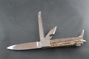 MAKINOX STAG HANDLE KNIFE
