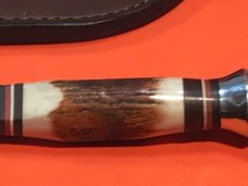 Vintage Western USA S-532 Folding Hunter Lockback Knife Cocobolo Cougar Etch Vintage Western USA S-532 Folding Hunter Lockback Knife Cocobolo Cougar Etch