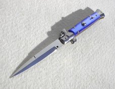 NEW 9" FRANK BELTRAME BLUE PEARL ITALIAN STILETTO BAYONET BLADE