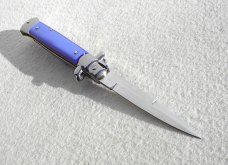 NEW 9" FRANK BELTRAME BLUE PEARL ITALIAN STILETTO BAYONET BLADE