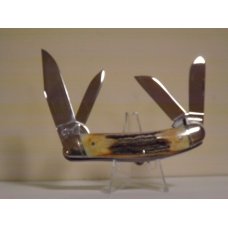 Schatt & Morgan 2010 Stag 4 Blade Sowbelly Schatt & Morgan 2010 Stag 4 Blade Sowbelly