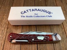 Cattaraugus (A.G.Russell)  FH-3 Folding Hunter in Brown Jigged Bone