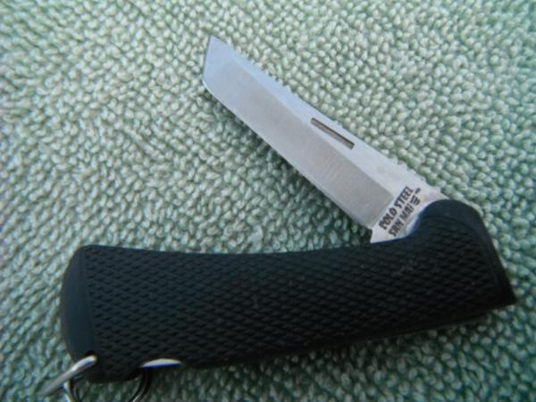 Rare Vintage Micro Shinobu Cold Steel San Mai III Folder Mini Tanto Key-ring Knife, Made in Japan!!!
