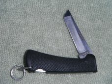 Rare Vintage Micro Shinobu Cold Steel San Mai III Folder Mini Tanto Key-ring Knife, Made in Japan!!!