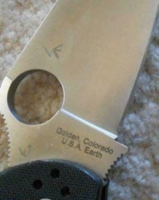 Never Used Spyderco CMP S30V Para- Military II Knife