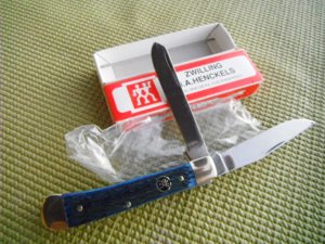 ZWILLING J.A. HENCKELS Germany Trapper pocket Knife  Hand Made In GERMANY. NOS/NIB
