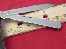Schatt & Morgan Torched Stag Baby Doctors Knife Pattern # 68 Schatt & Morgan Torched Stag Baby Doctors Knife Pattern # 68