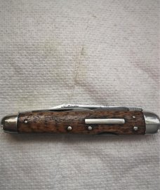 Hen & Rooster Bertram Cutlery Solingen Germany Stag 203-DS Whittler Knife - NIB