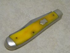 Winchester Trade Mark Made in USA Smooth Yellow Bone 2904 1/2 Trapper Knife in Box c.1989 Winchester Trade Mark Made in USA Smooth Yellow Bone 2904 1/2 Trapper Knife in Box c.1989