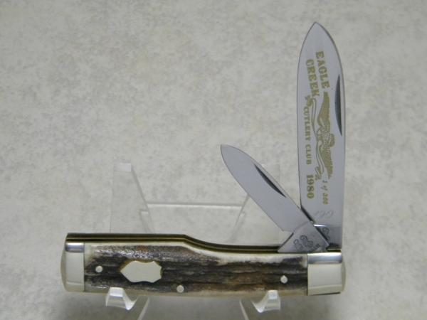 Fight'n Rooster Frank Buster Cutlery Germany Stag Eagle Creek Cutlery Club 1980 Gunstock Jack Knife Fight'n Rooster Frank Buster Cutlery Germany Stag Eagle Creek Cutlery Club 1980 Gunstock Jack Knife