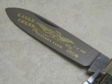 Fight'n Rooster Frank Buster Cutlery Germany Stag Eagle Creek Cutlery Club 1980 Gunstock Jack Knife Fight'n Rooster Frank Buster Cutlery Germany Stag Eagle Creek Cutlery Club 1980 Gunstock Jack Knife