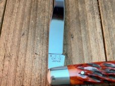 Cattaraugus (A.G. Russell) Hawbaker Muskrat in Brown Jigged Bone, Seki Japan