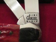 Case XX Red Bone Copperhead with Year Shield Pattern # 6249 SS