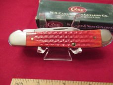 Case XX Red Bone Copperhead with Year Shield Pattern # 6249 SS