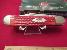 Case XX Red Bone Copperhead with Year Shield Pattern # 6249 SS