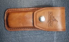 Schrade SC504 – Andrew Jackson Scrimshaw on Micarta 