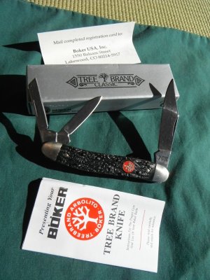 Boker Solingen Germany Tree Brand Classic 3 blade 280 Whittler Knife NOS/NIB NEW OLD STOCK New / Box