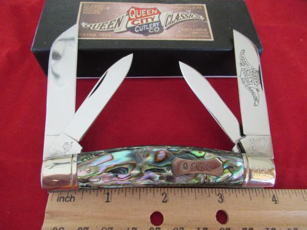 Queen City Cutlery ,Queen Classics Abalone Congress Pattern # 32 